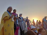 Sharayu Arati by HH Swamiji at Naya Ghat, Ayodhya (23 March 2025)